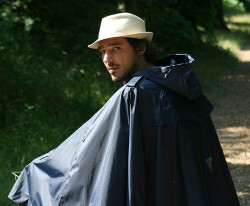 Poncho cycling cape